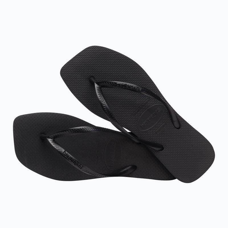 В'єтнамки жіночі Havaianas Slim Square black 5