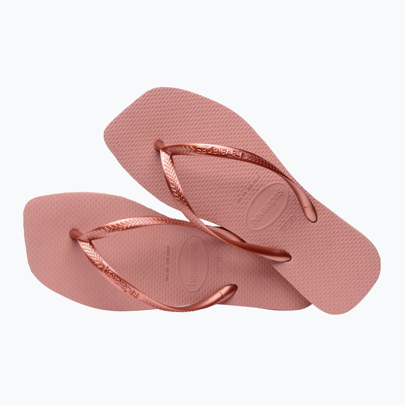 В'єтнамки жіночі Havaianas Slim Square crocus rose 5