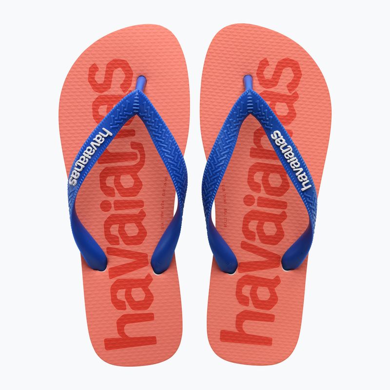 Шльопанці Havaianas Top Logomania 2 білі 10