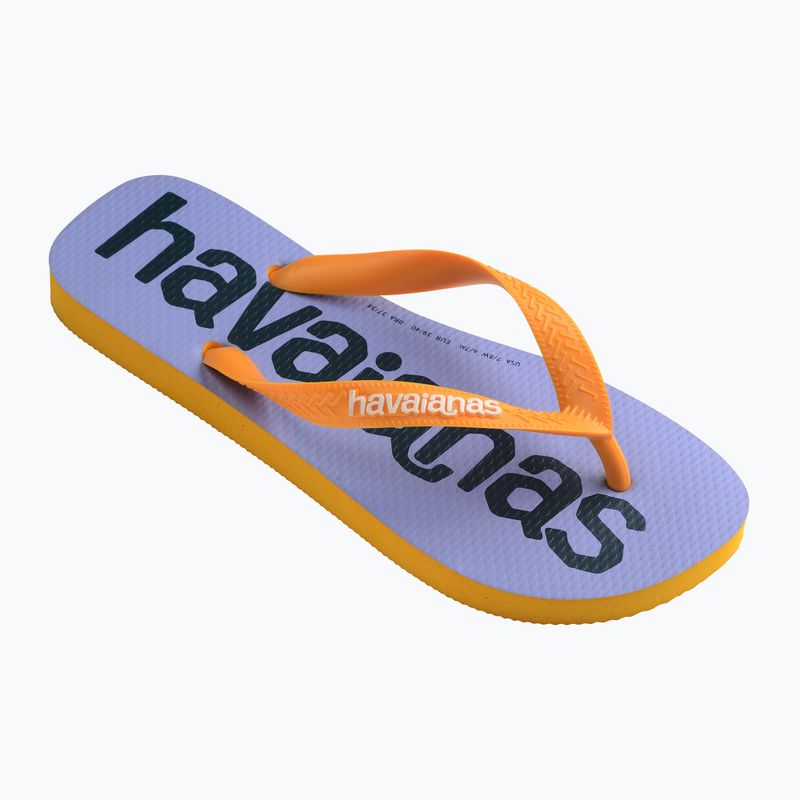 Шльопанці Havaianas Top Logomania 2 поп-жовтий 8