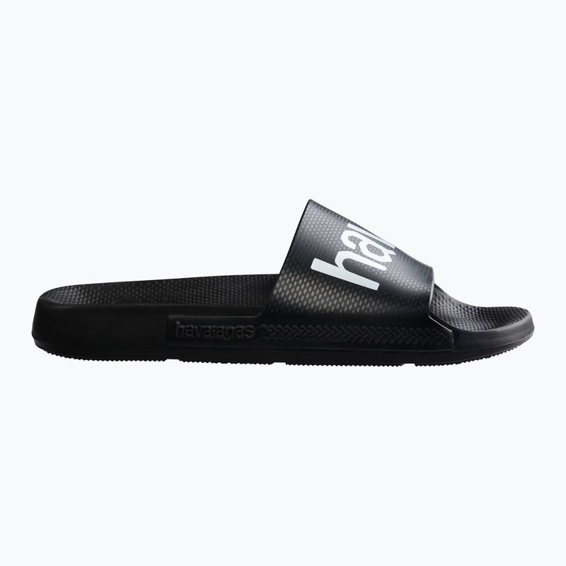 Шльопанці Havaianas Classic Logomania navy black 2