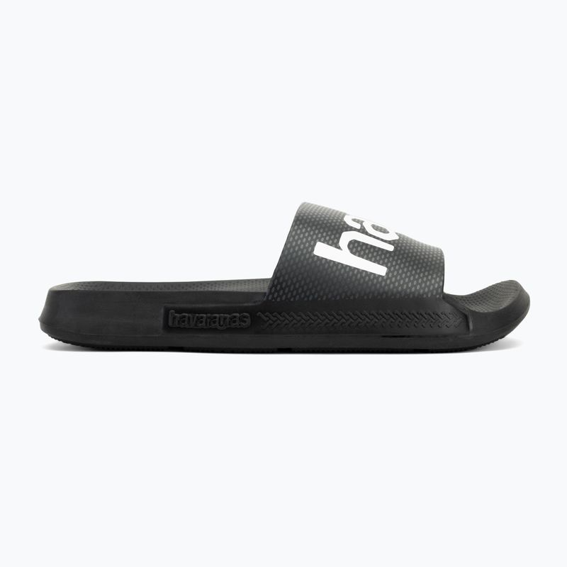 Шльопанці Havaianas Classic Logomania navy black 2