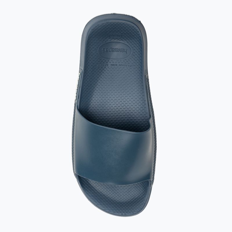 Шльопанці Havaianas Classic indigo blue / індиго сині 6