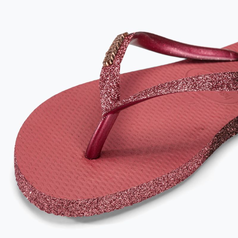 Жіночі шльопанці Havaianas Slim Sparkle II pau brasil 8