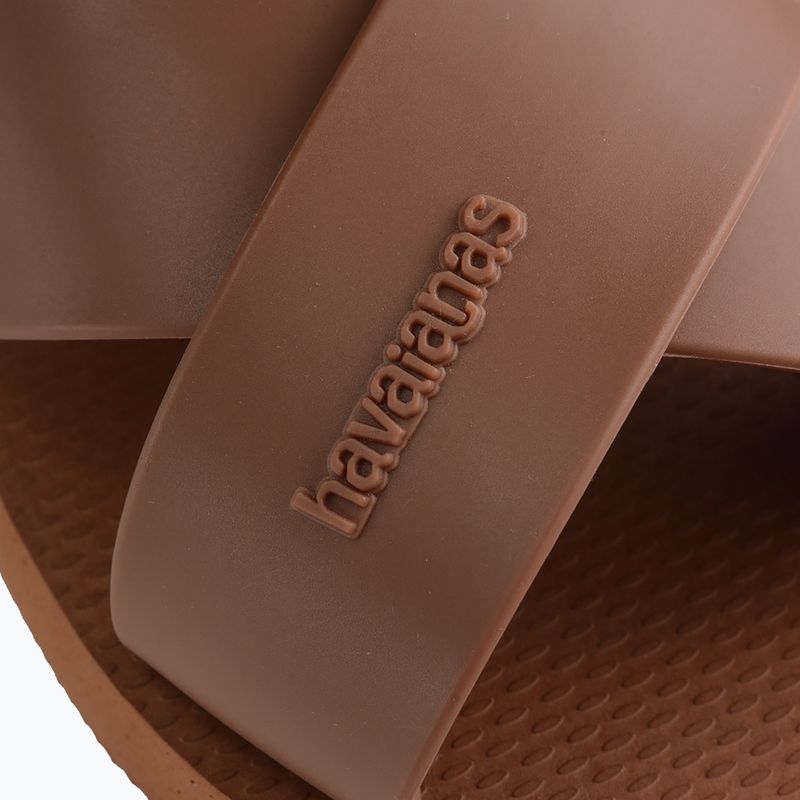 Шльопанці жіночі Havaianas Aqua rust 6