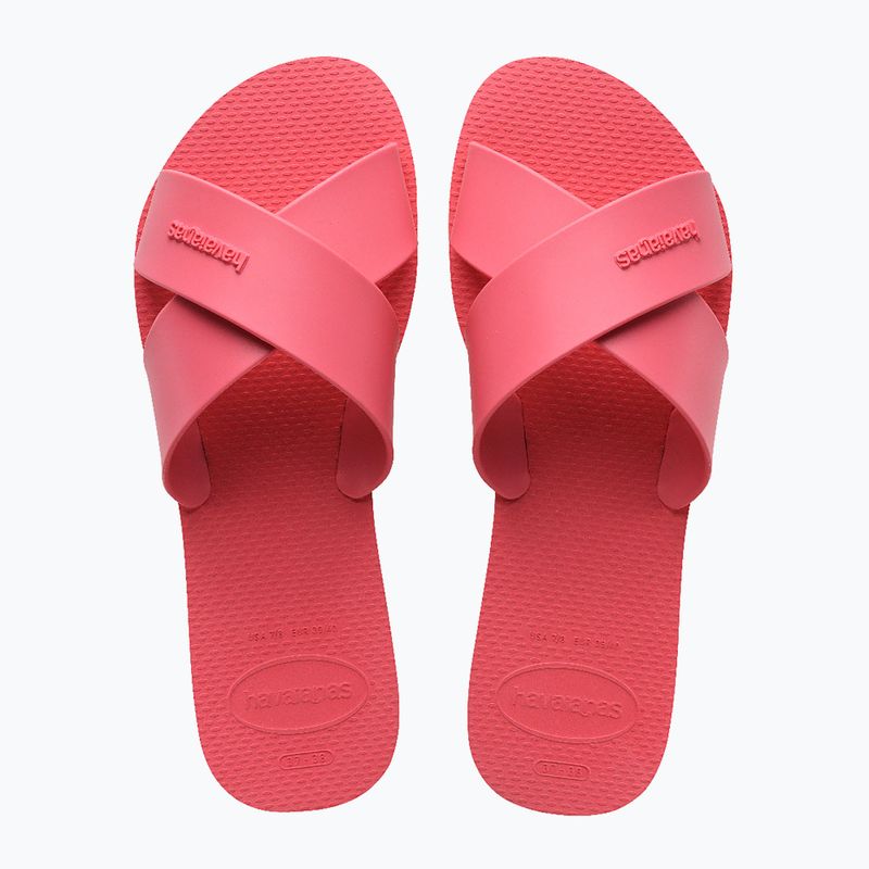 Шльопанці жіночі Havaianas Aqua pink porcelain 3