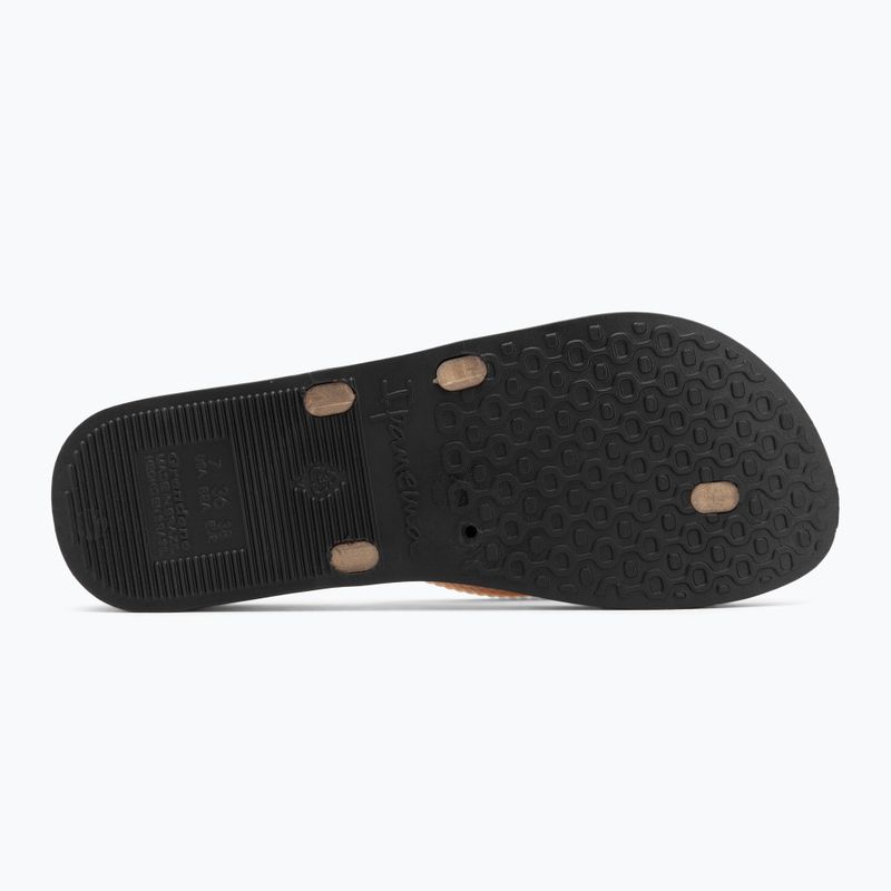 В'єтнамки жіночі Ipanema Bossa Soft V black/gold 5