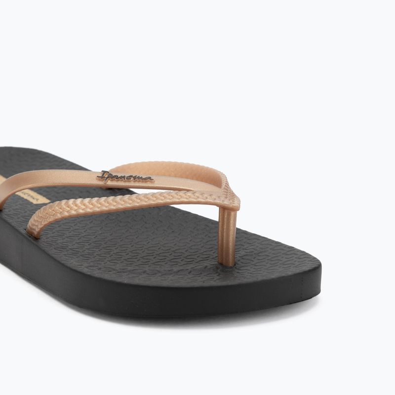 В'єтнамки жіночі Ipanema Bossa Soft V black/gold 7