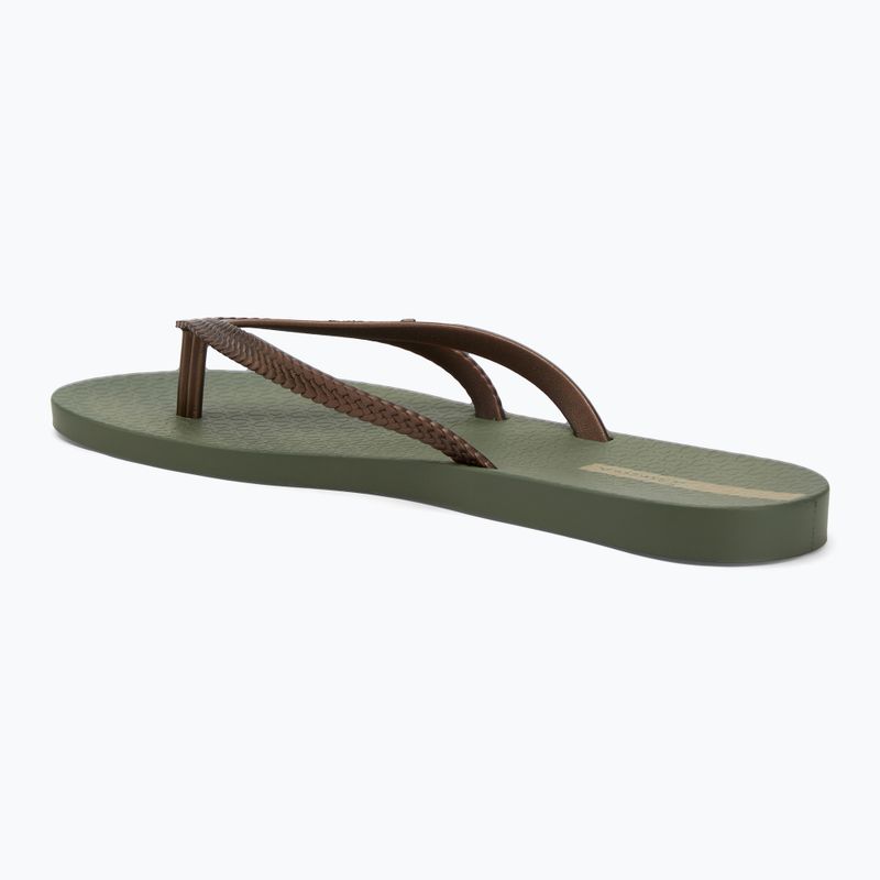 В'єтнамки жіночі Ipanema Bossa green/bronze 3