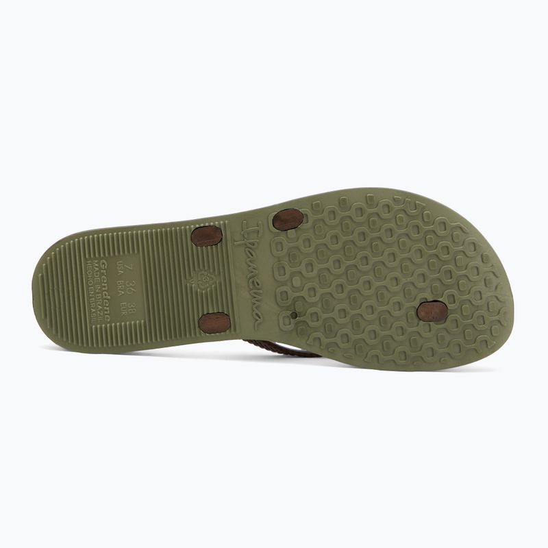 В'єтнамки жіночі Ipanema Bossa green/bronze 4