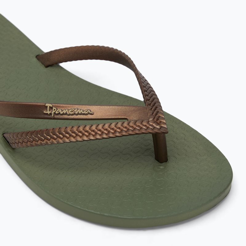 В'єтнамки жіночі Ipanema Bossa green/bronze 7