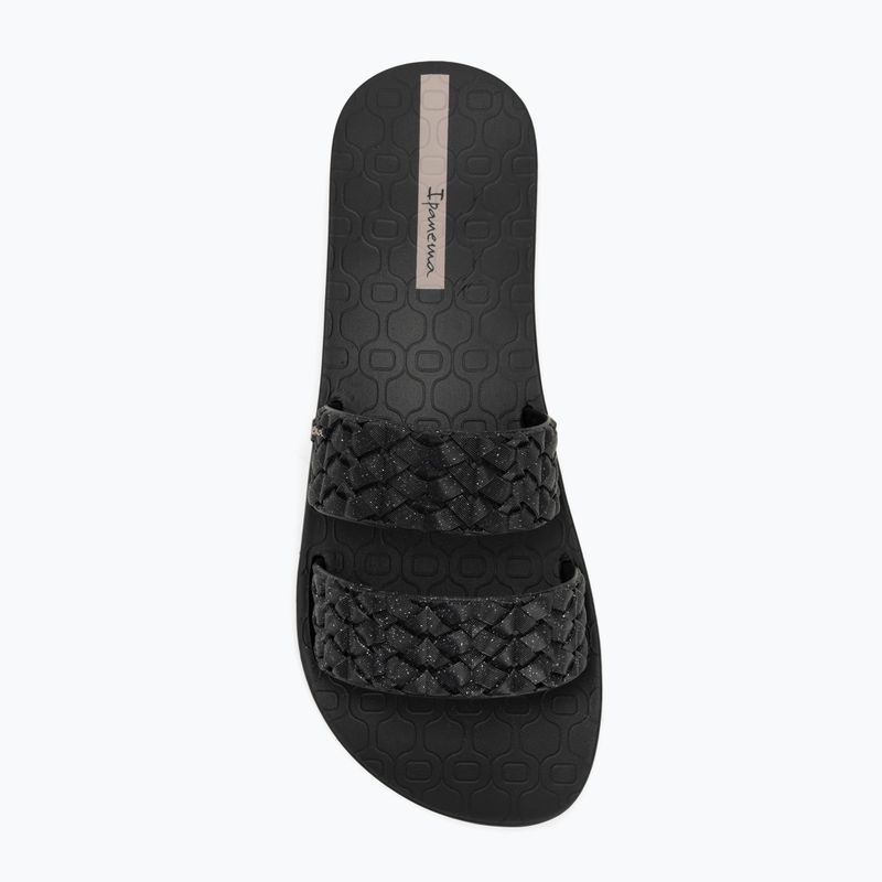 Шльопанці жіночі Ipanema Renda II black/glitter black 5