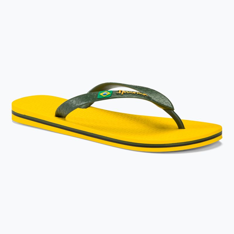 Чоловічі шльопанці Ipanema Clas Brasil II AD жовті/зелені