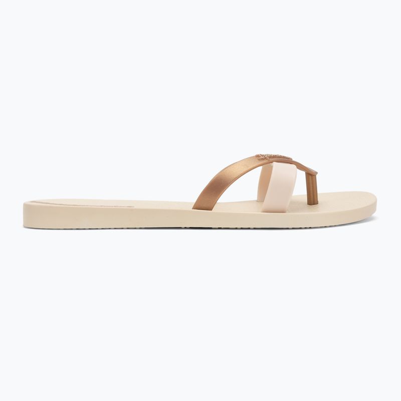 В'єтнамки жіночі Ipanema Kirei beige/gold 2