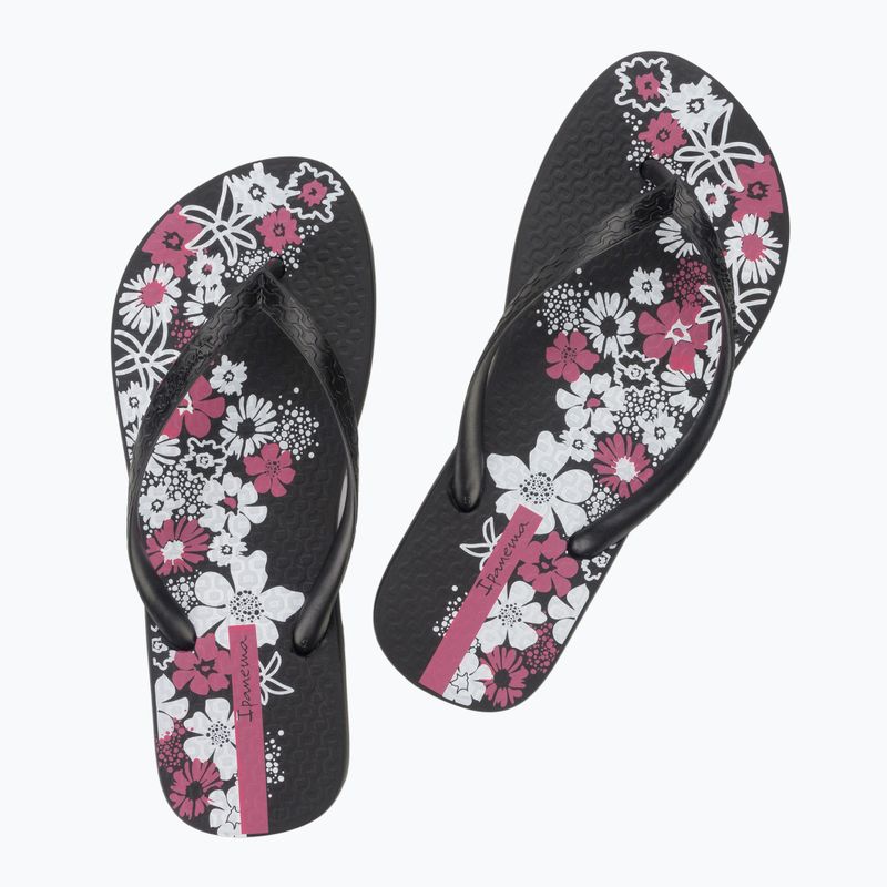 В'єтнамки жіночі Ipanema Classic Happy XII black/black/white 3