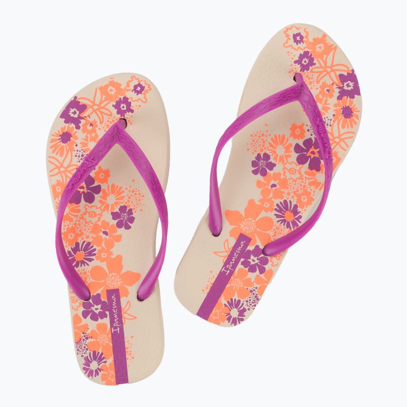 В'єтнамки жіночі Ipanema Classic Happy XII beige/pink/orange 3