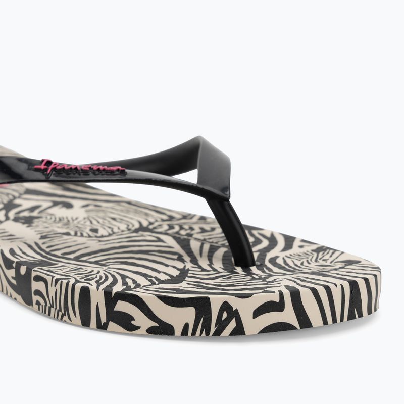 В'єтнамки жіночі Ipanema Animal Print VI beige/black/pink 7