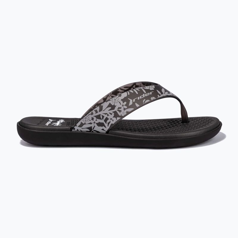 В'єтнамки жіночі RIDER Aqua VI black/grey 3