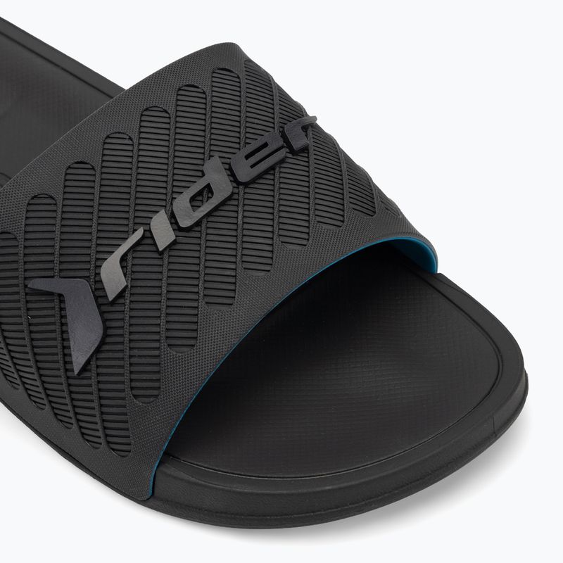 Шльопанці чоловічі RIDER Free II Slide black/blue 7