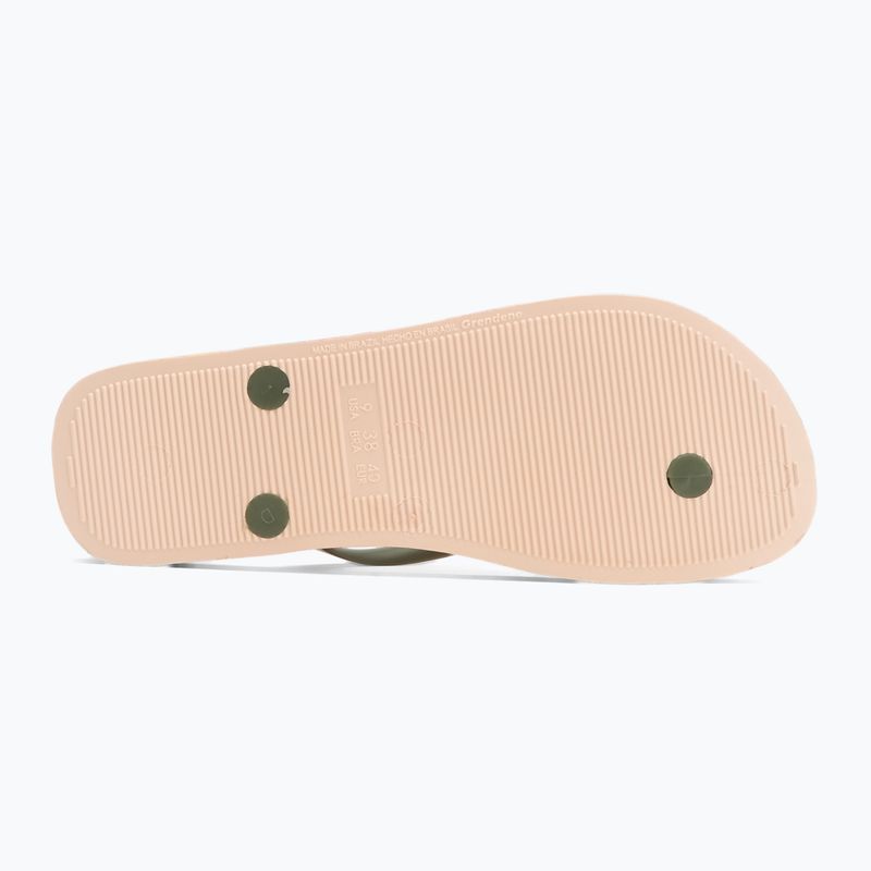 Шльопанці жіночі Ipanema Verao Tropical beige/green 4