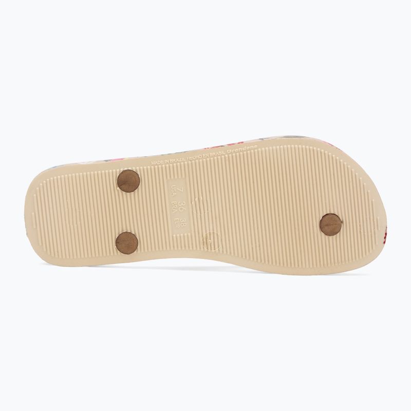 Шльопанці жіночі Ipanema Verao Tropical beige/gold 4