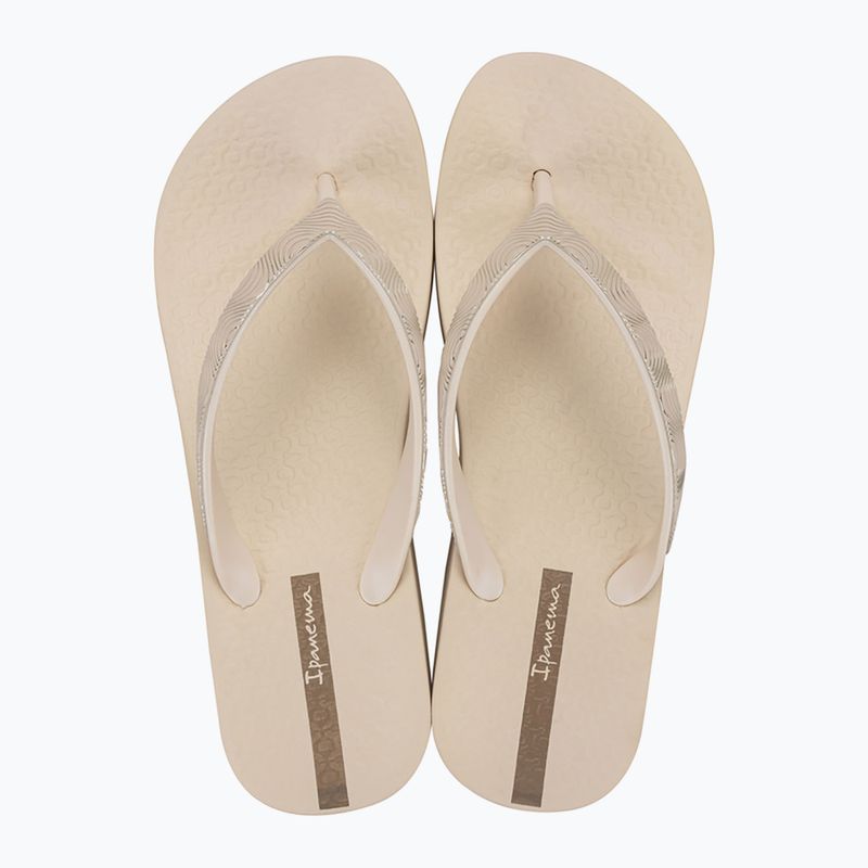В'єтнамки жіночі Ipanema Mesh X Plat beige/beige/brown 2