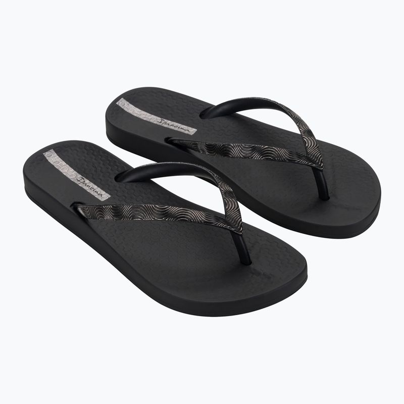 В'єтнамки жіночі Ipanema Mesh IX black/black/dark grey