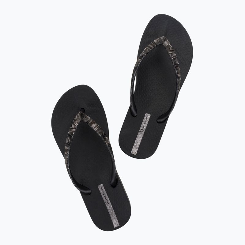 В'єтнамки жіночі Ipanema Mesh IX black/black/dark grey 3