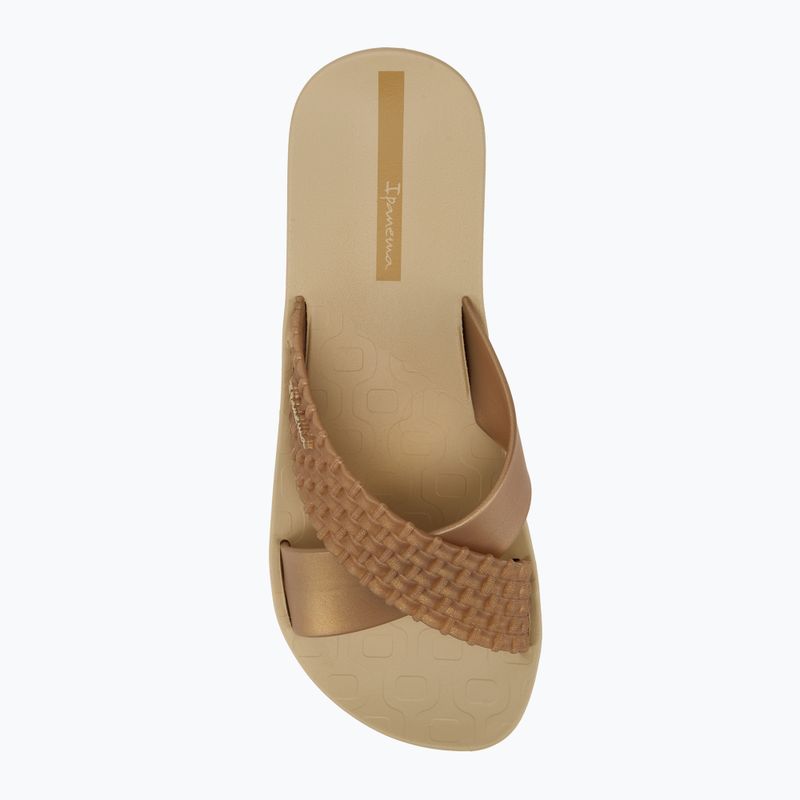 Шльопанці жіночі Ipanema Sense Slide beige/gold 5