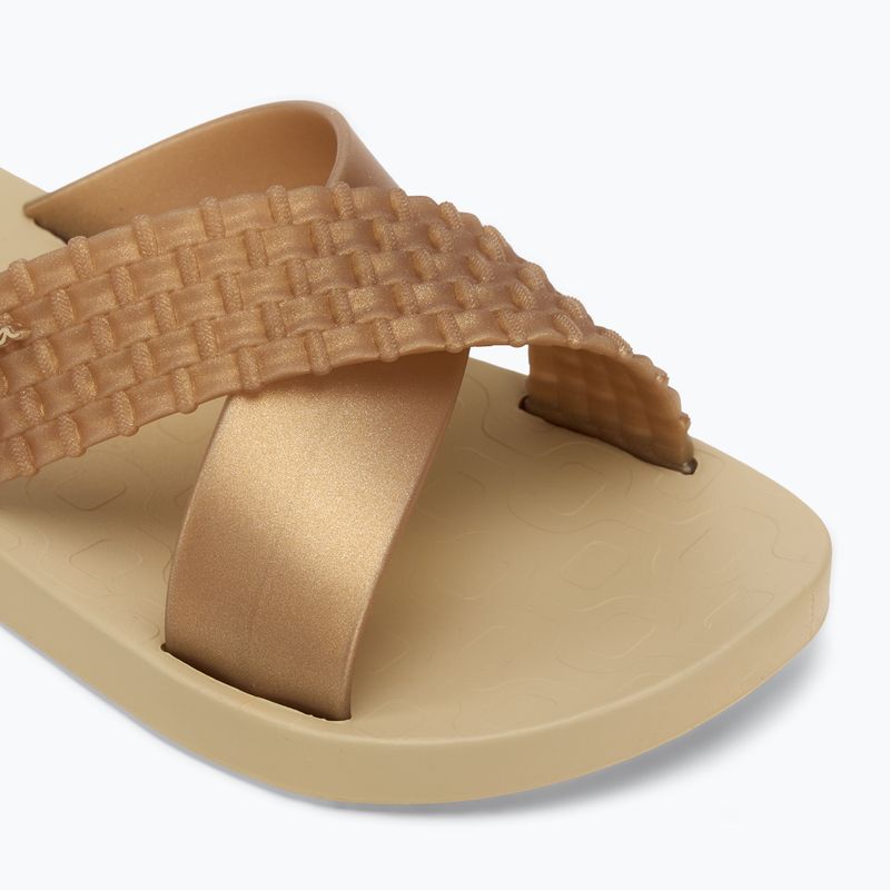 Шльопанці жіночі Ipanema Sense Slide beige/gold 7