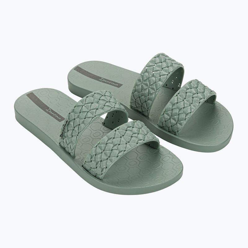 Шльопанці жіночі Ipanema Renda II green/green/glitter green