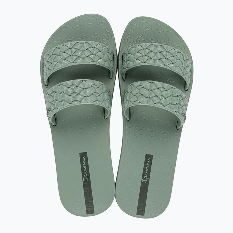 Шльопанці жіночі Ipanema Renda II green/green/glitter green 2