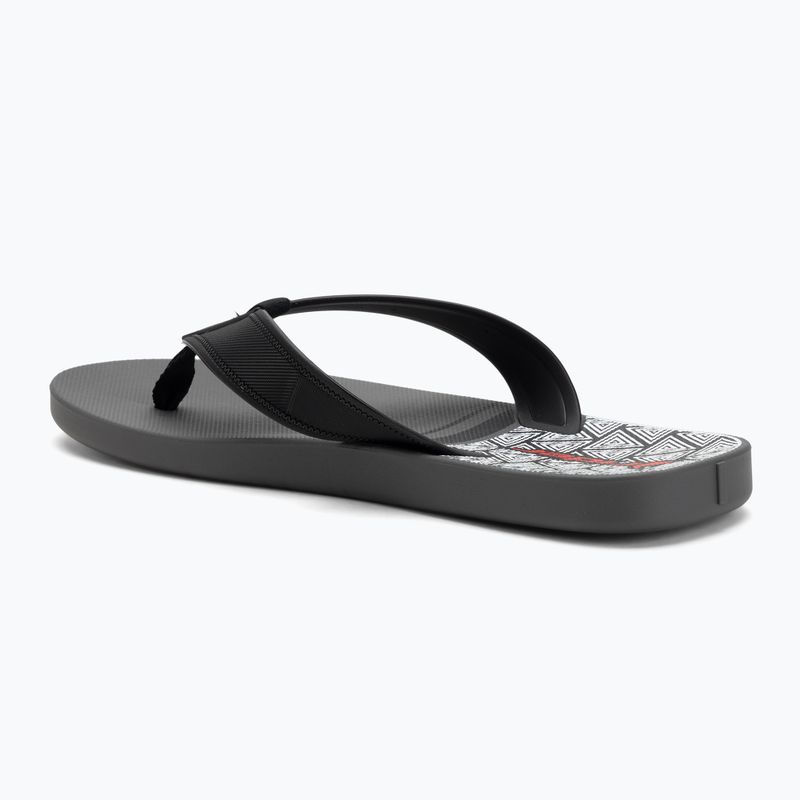 В'єтнамки чоловічі RIDER Impulse Graphic dark grey/black/red 3