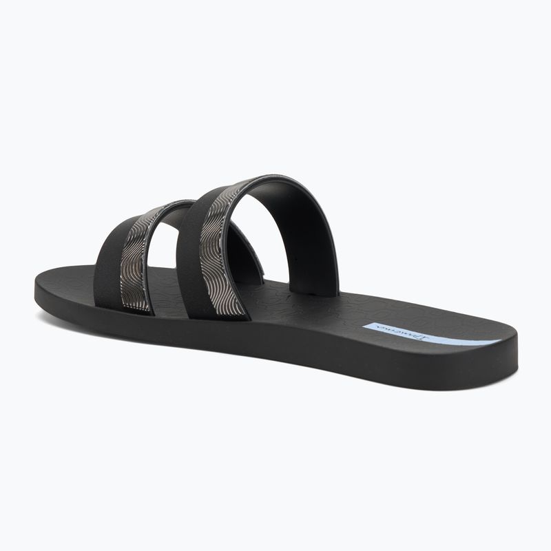 Шльопанці жіночі Ipanema Mesh Slide black/blue 3
