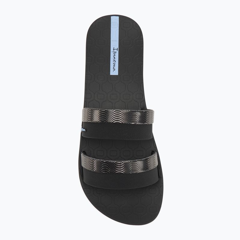 Шльопанці жіночі Ipanema Mesh Slide black/blue 5