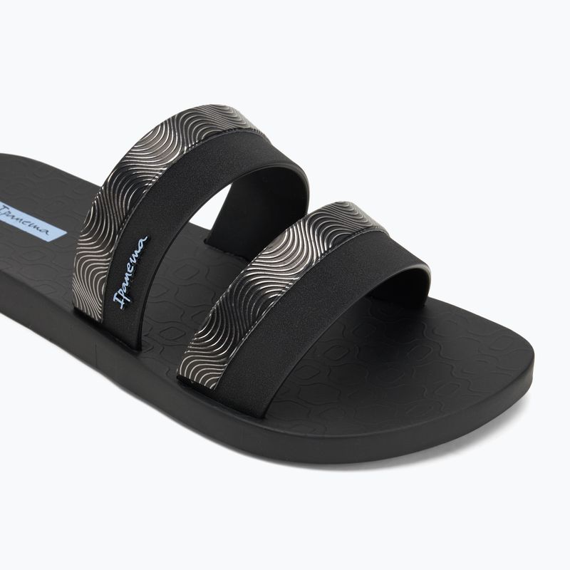 Шльопанці жіночі Ipanema Mesh Slide black/blue 7