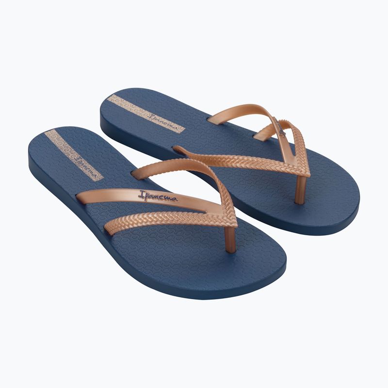 В'єтнамки жіночі Ipanema Bossa blue/metallic pink