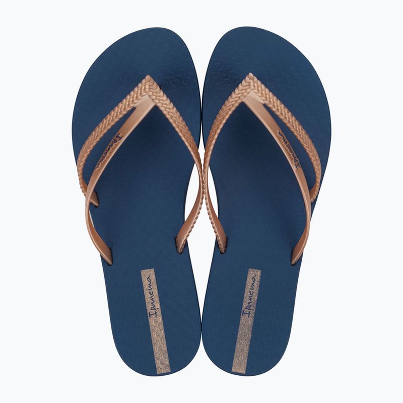 В'єтнамки жіночі Ipanema Bossa blue/metallic pink 2