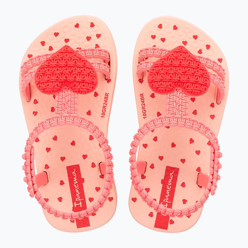 Сандалі дитячі Ipanema My First Baby beige/pink/red 2