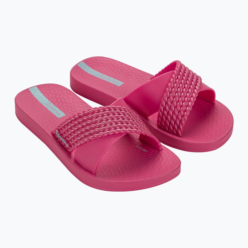 Шльопанці дитячі Ipanema Street Kids pink/dark pink/green