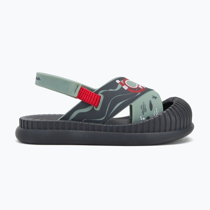Сандалі дитячі Ipanema Fun Sea Baby grey/green 2
