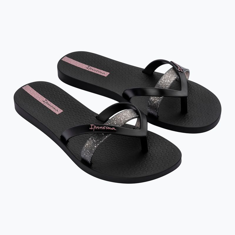 В'єтнамки жіночі Ipanema Kirei Chic black/glitter/purple