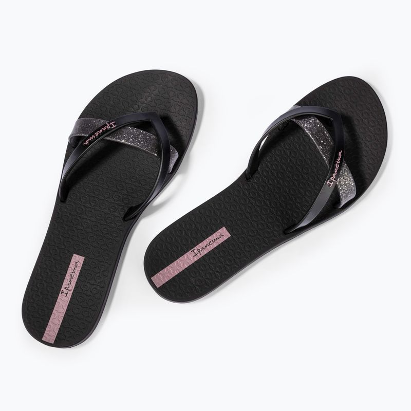 В'єтнамки жіночі Ipanema Kirei Chic black/glitter/purple 3