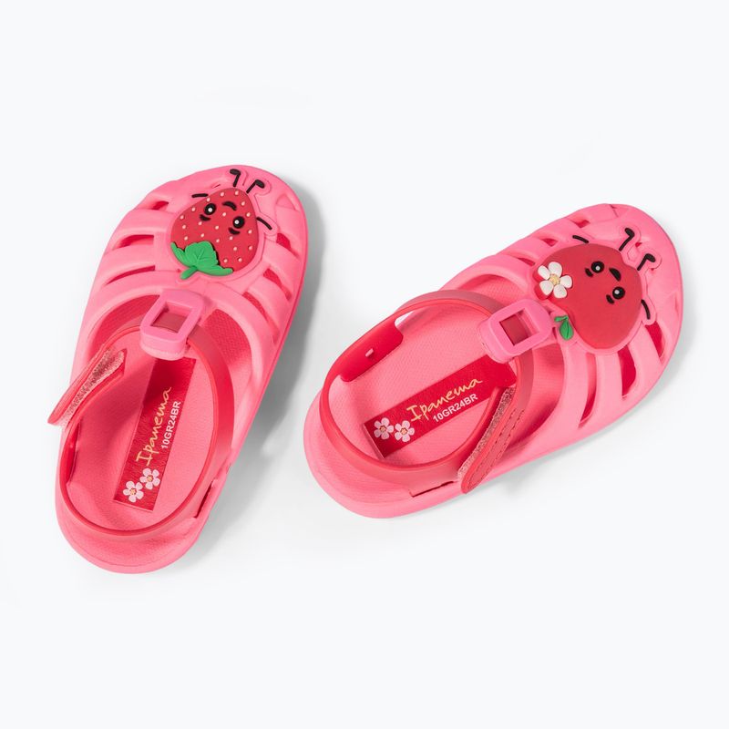 Сандалі дитячі Ipanema Summer XIV Baby dark pink/red 3