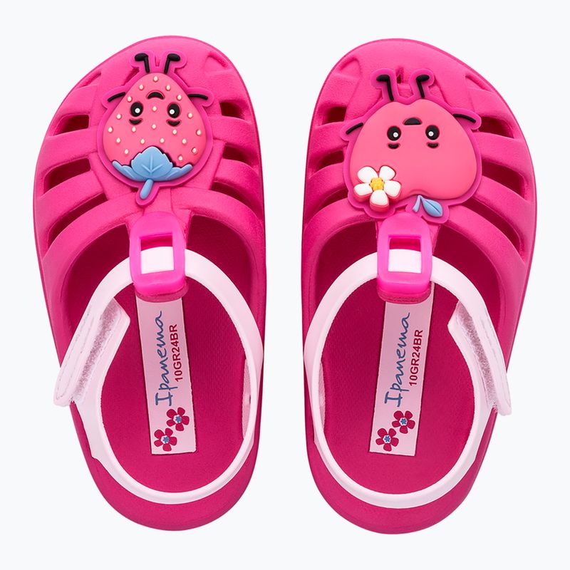 Сандалі дитячі Ipanema Summer XIV Baby dark pink/light pink 2