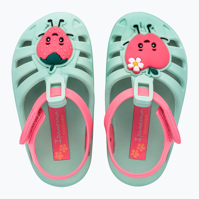 Сандалі дитячі Ipanema Summer XIV Baby green/pink 2