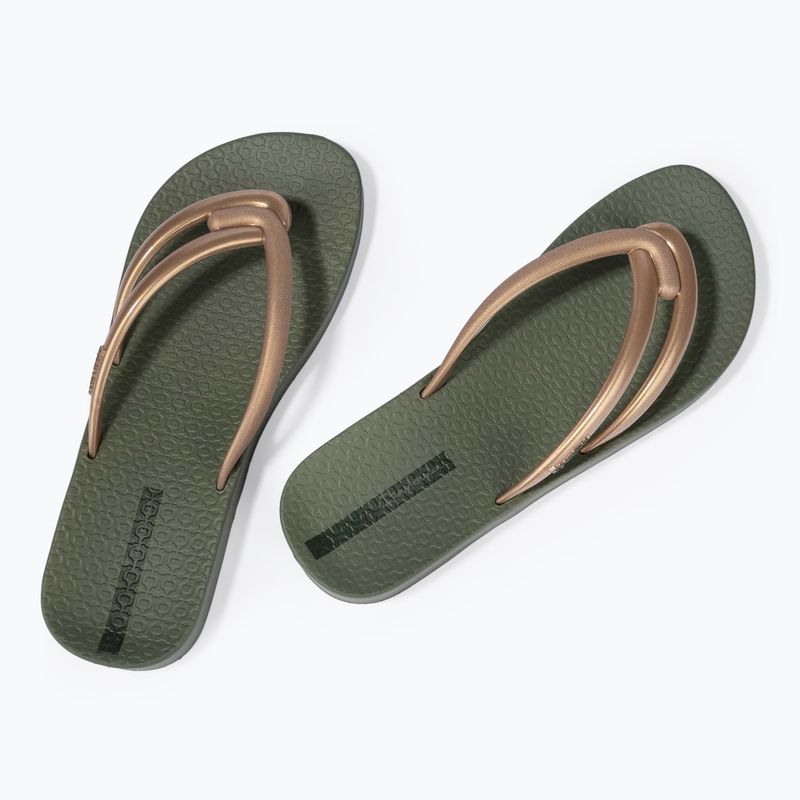 В'єтнамки жіночі Ipanema Comfy green/gold 3