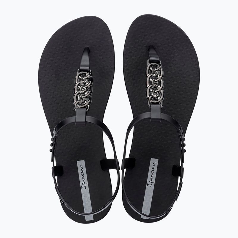 Сандалі жіночі Ipanema Class Chain black/dark grey 9
