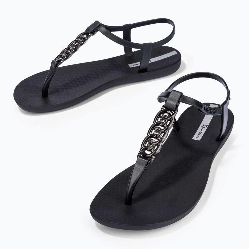Сандалі жіночі Ipanema Class Chain black/dark grey 10