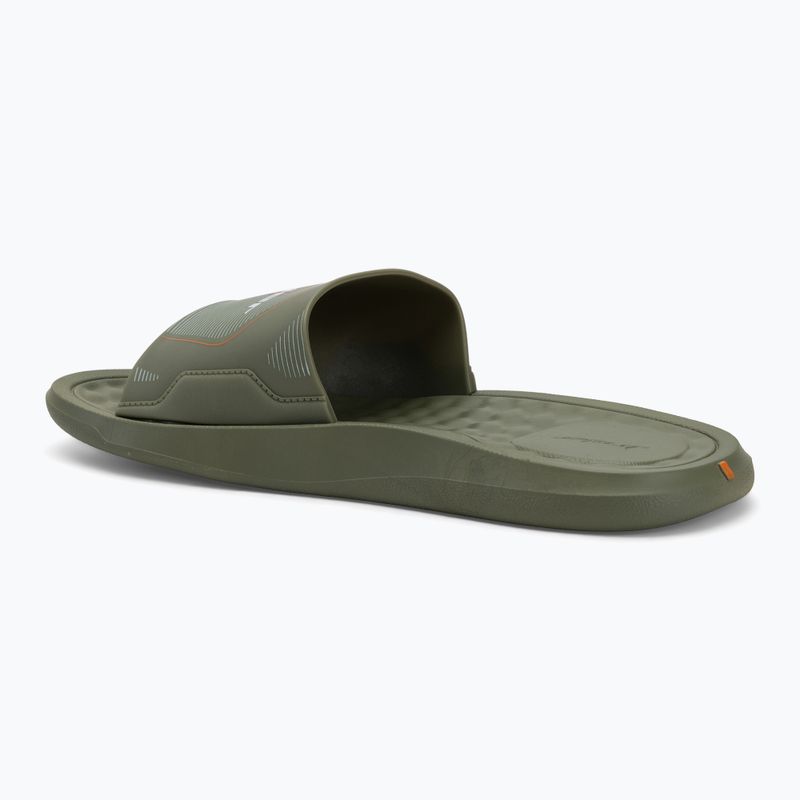 Шльопанці чоловічі RIDER Step Slide green/green/white 3